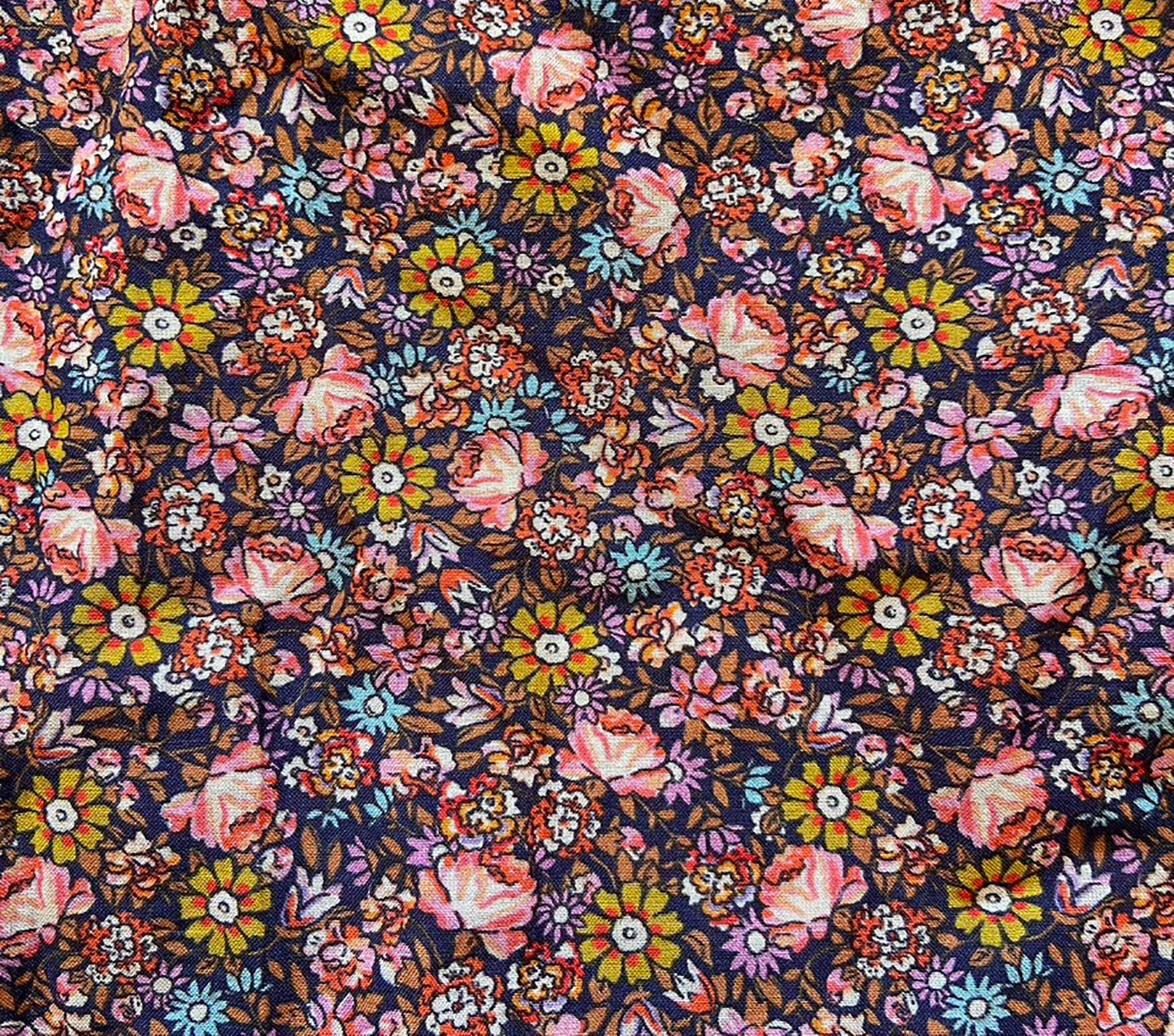 HMD -- SAFFLOWER DRESS -- BLUE LAUREL CANYON ROSE