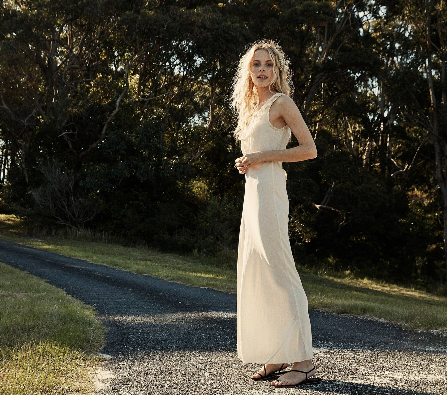 HMD -- VALENCIA DRESS -- NUTMILK