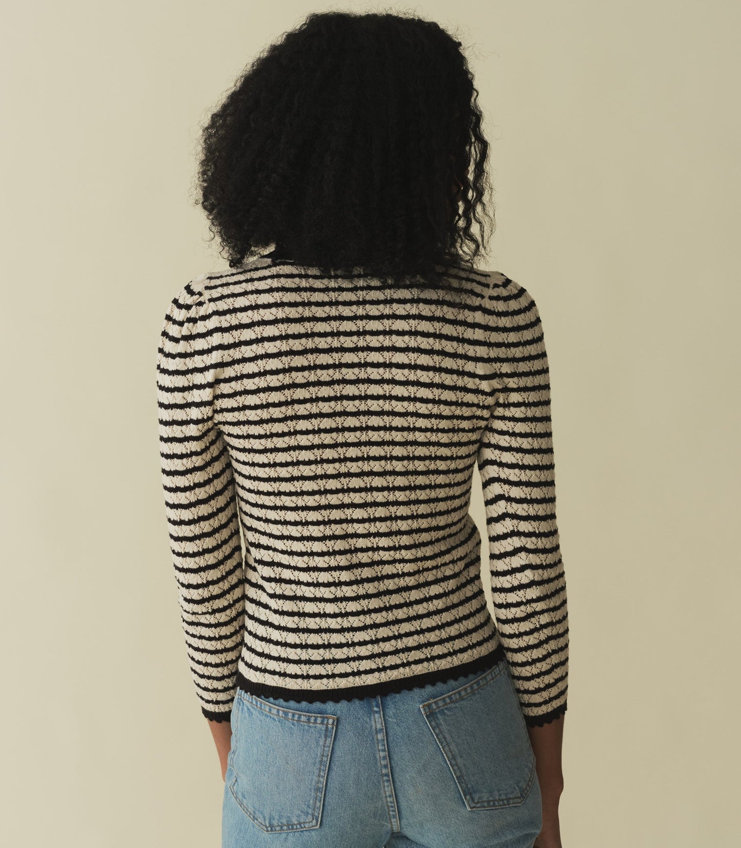 HMD -- CHANDEL CARDIGAN -- ALLAIRE STRIPE
