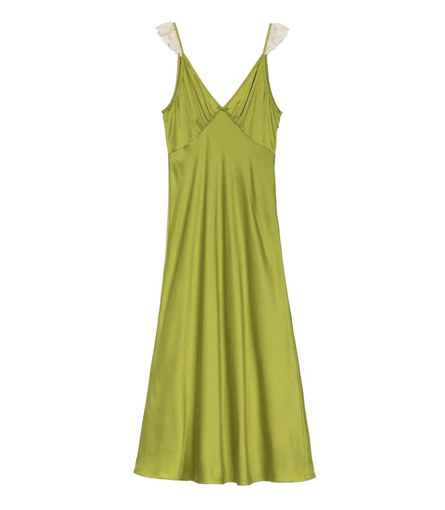HMD -- CLAIRE DRESS -- CHARTREUSE