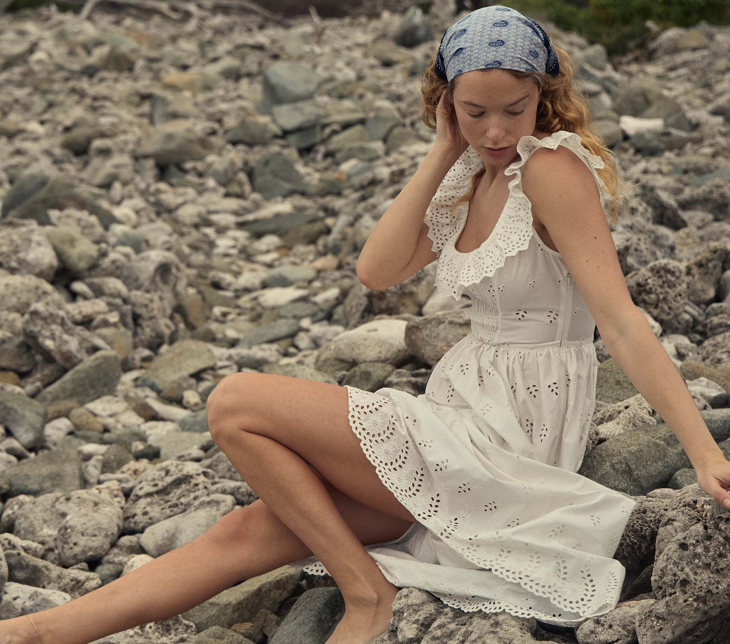 HMD -- FARAH DRESS -- SALT