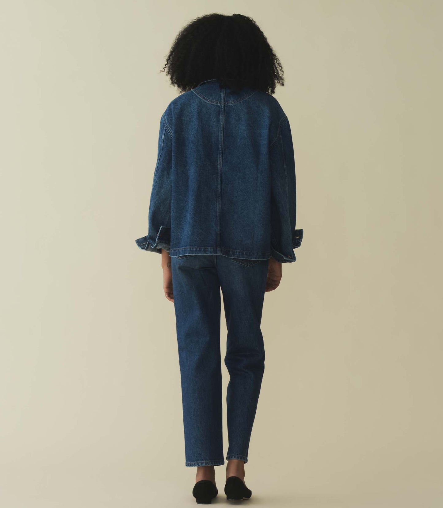 HMD -- GAELLE JACKET -- BLEU D'HIER WASH