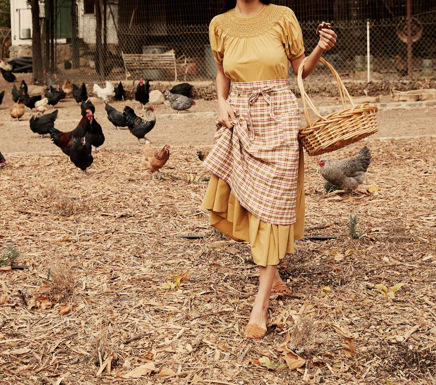 HMD -- GILDA DRESS -- WHEAT