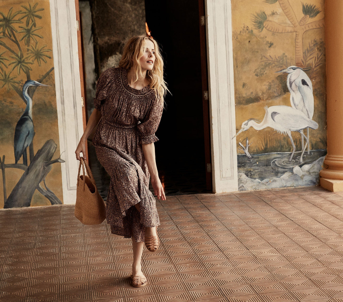 HMD -- ISIDORE DRESS -- TERRA GARDEN BLOOM