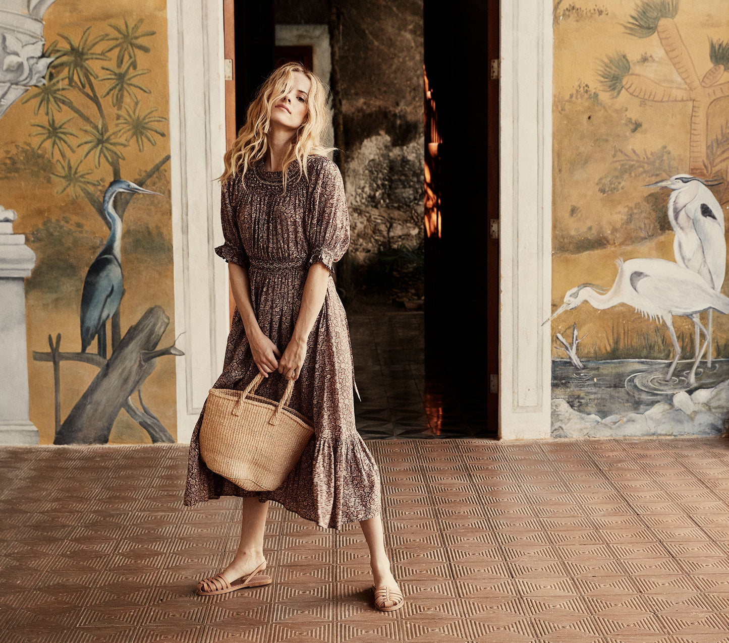 HMD -- ISIDORE DRESS -- TERRA GARDEN BLOOM