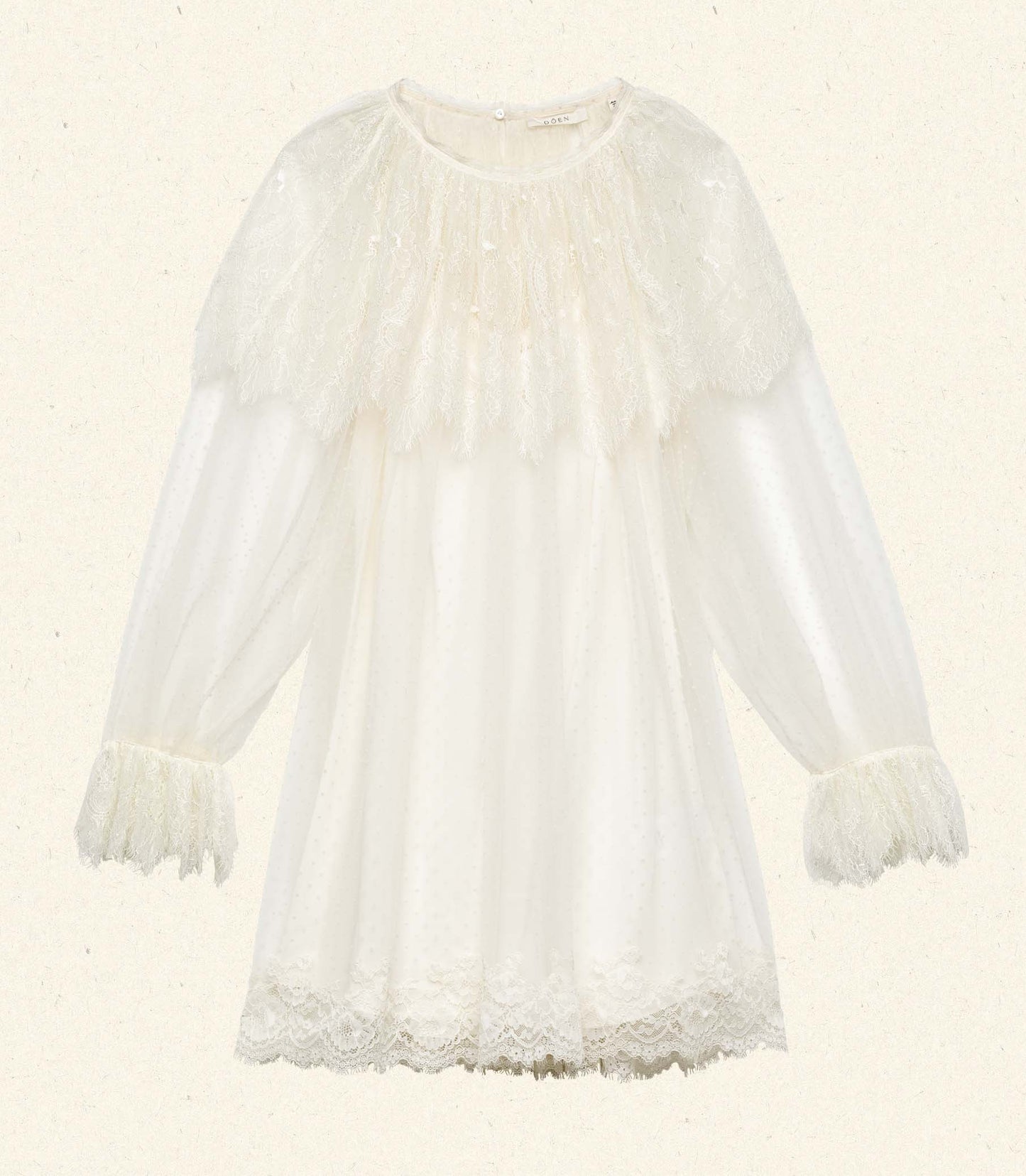 LILITH DRESS -- CREME DE LUNE