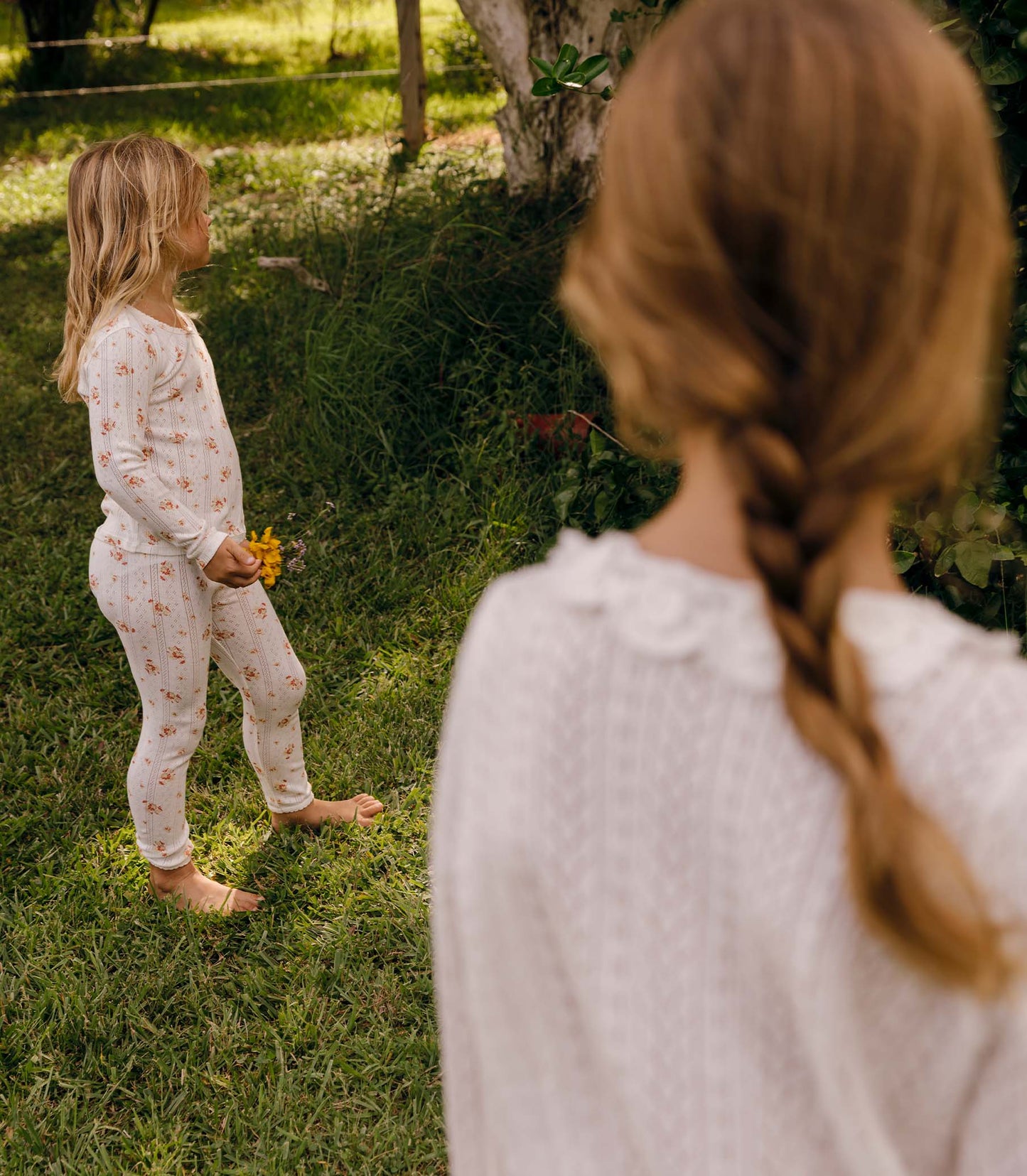 LITTLE MARTINA CARDIGAN -- PALE LILY