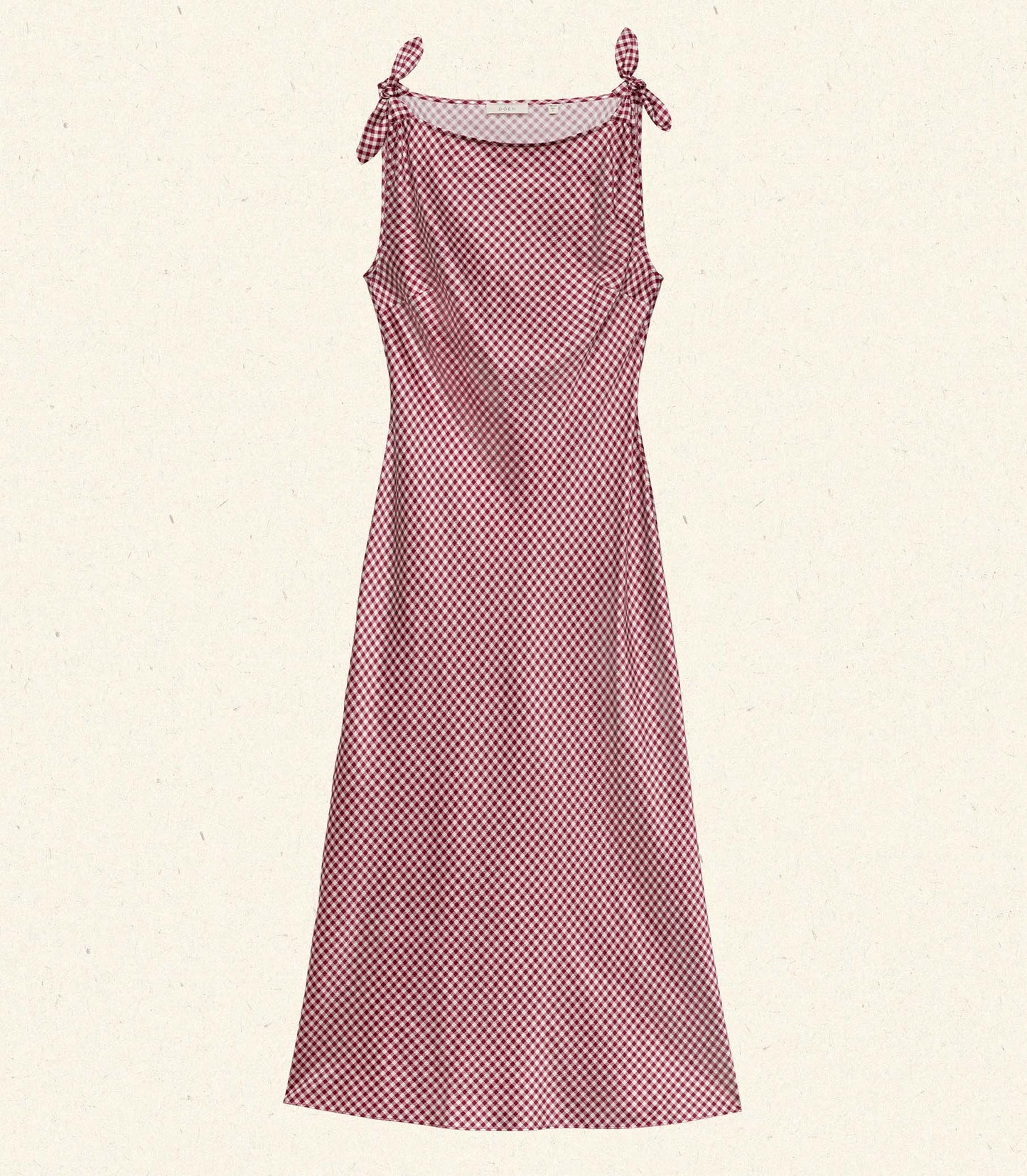 MARISELLE DRESS -- MULBERRY VALENCIA GINGHAM