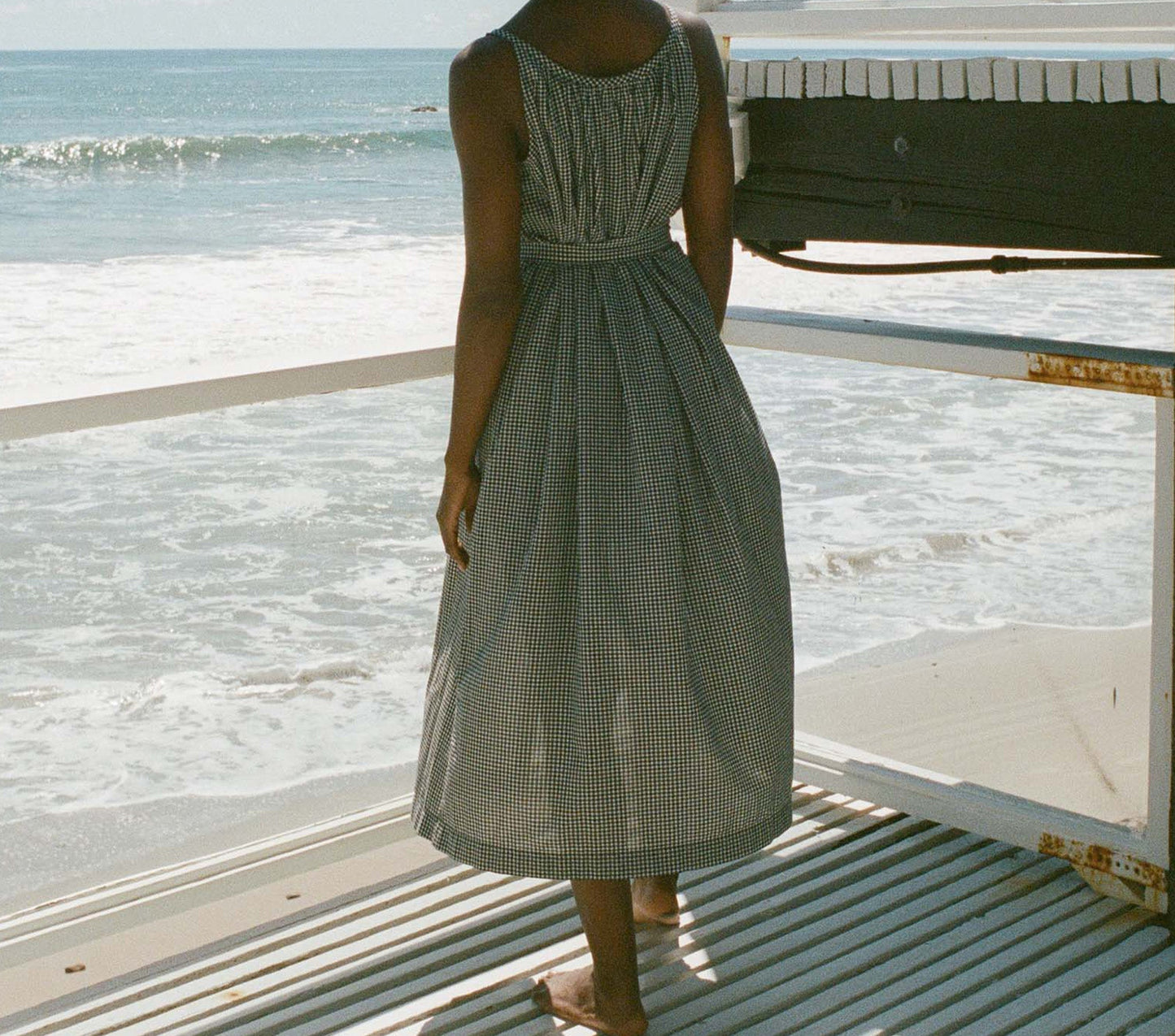 HMD -- NEVITA DRESS -- LA MADDALENA GINGHAM