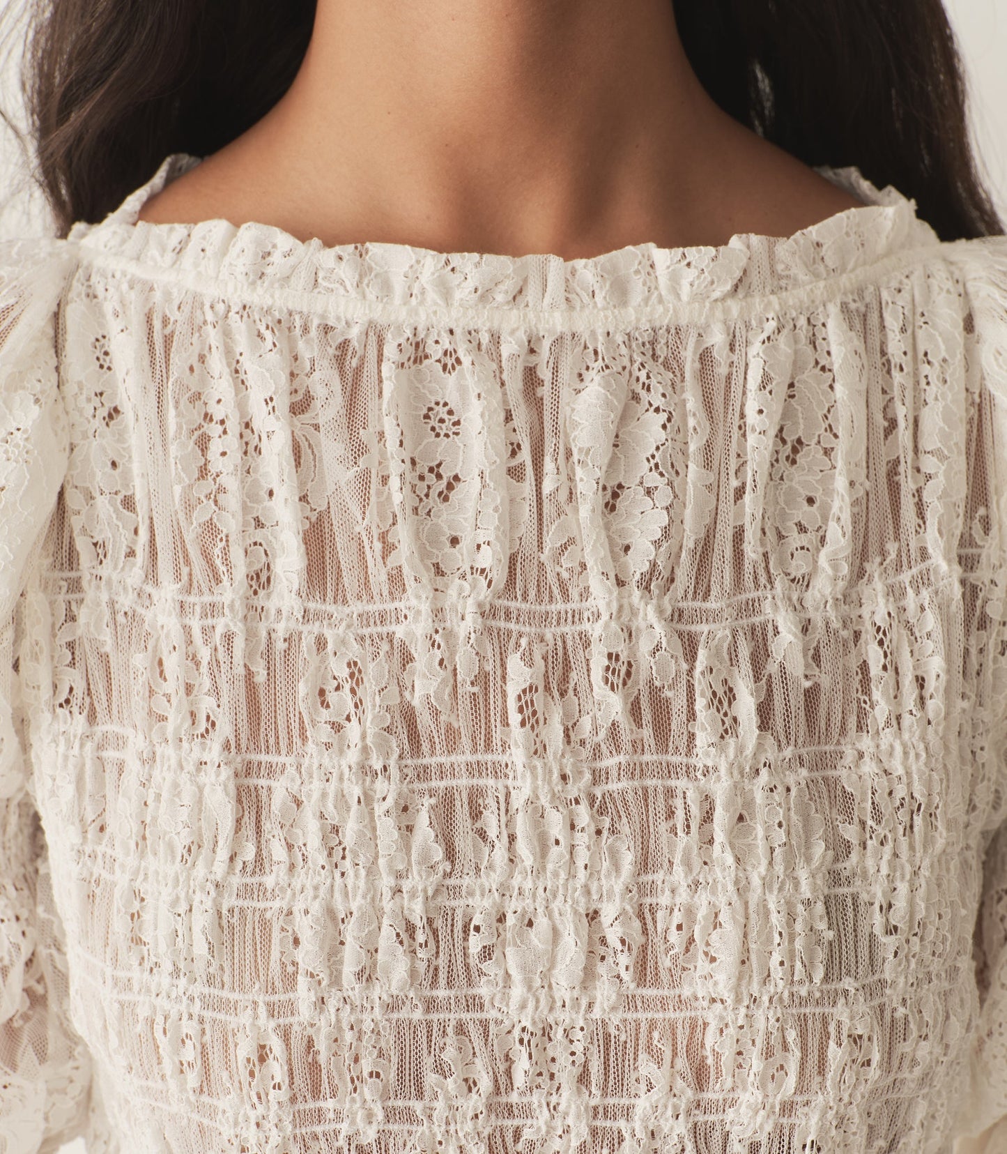 RAQUELLA DRESS -- SALT LACE