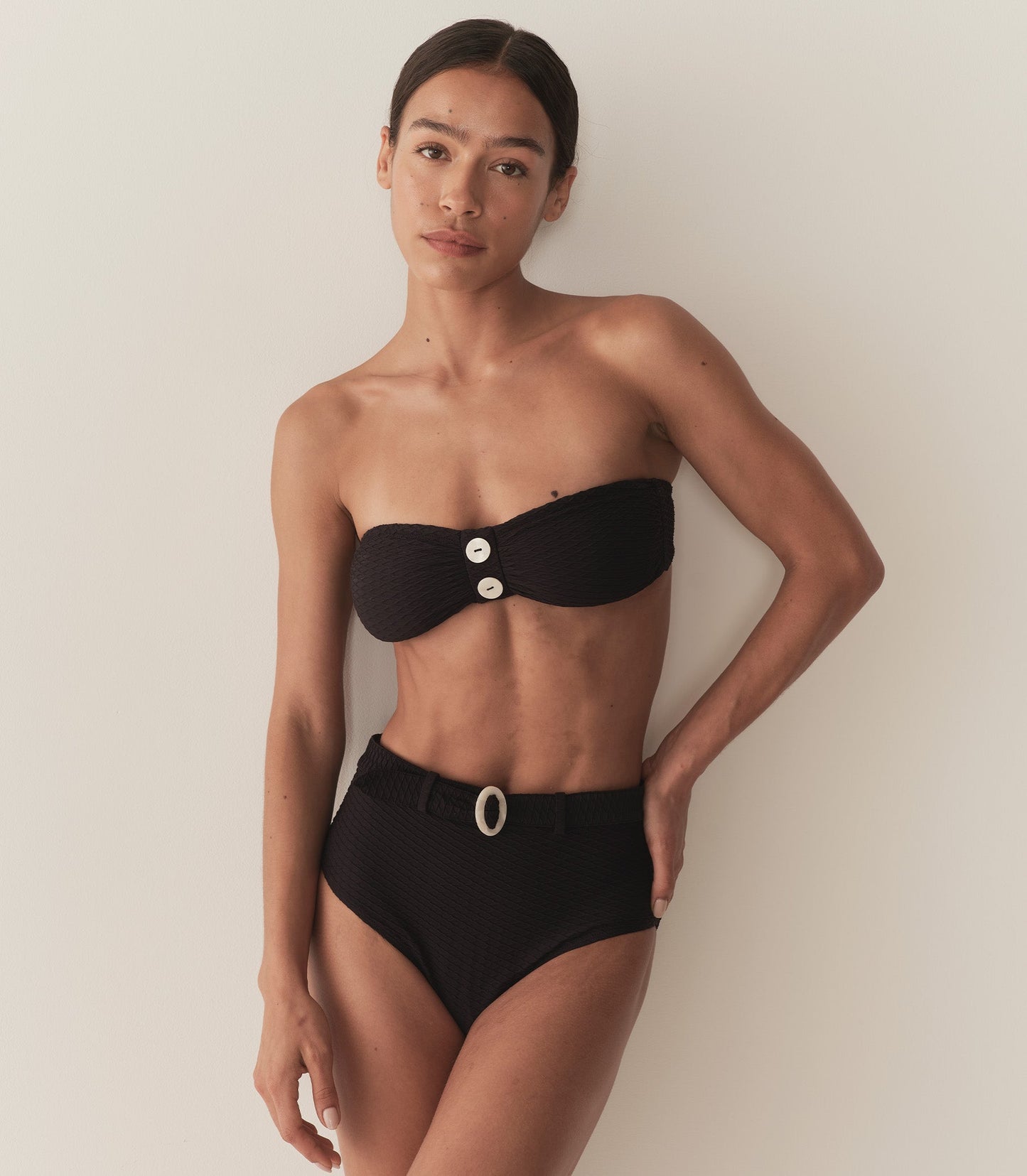 RIVA BIKINI TOP -- BRUGNOLI NERO
