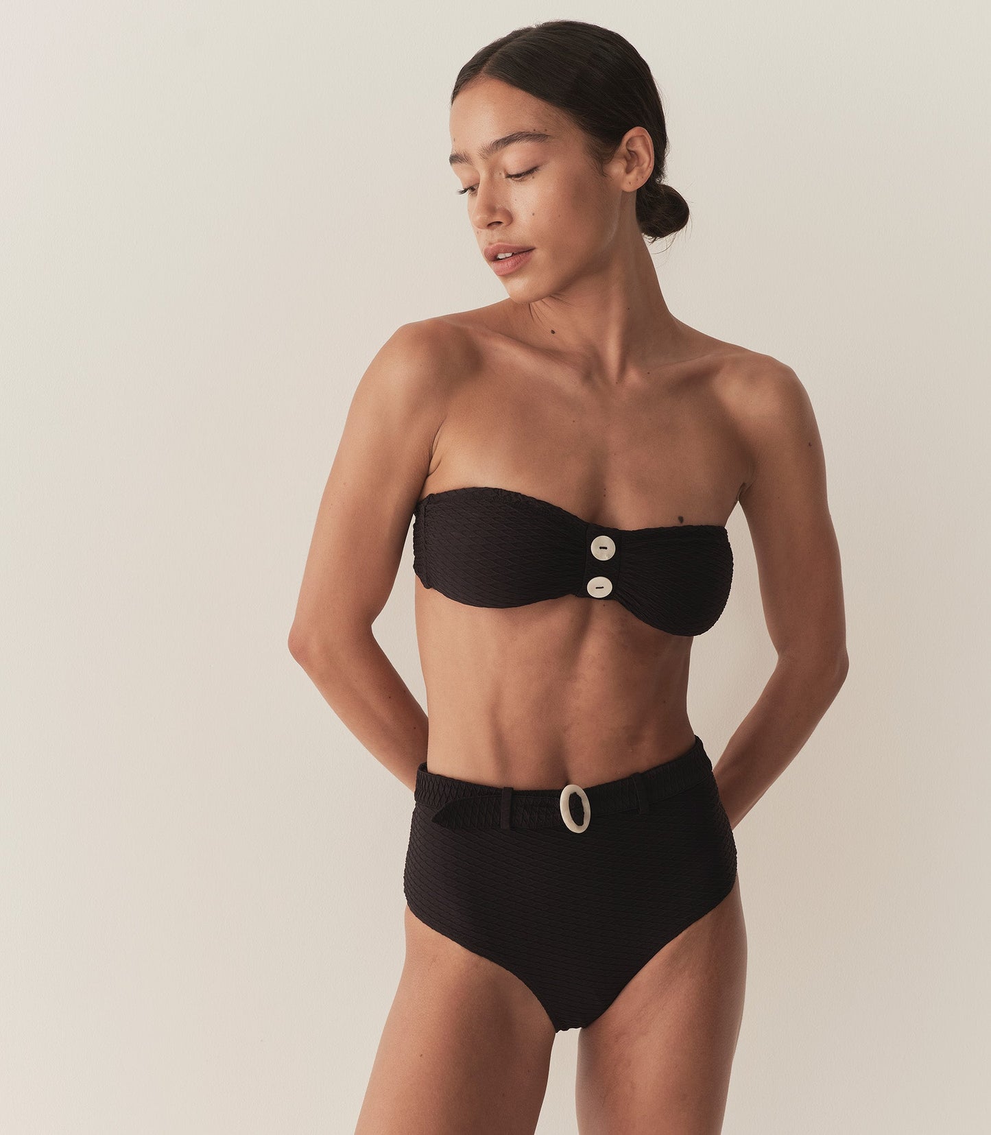 RIVA BIKINI TOP -- BRUGNOLI NERO