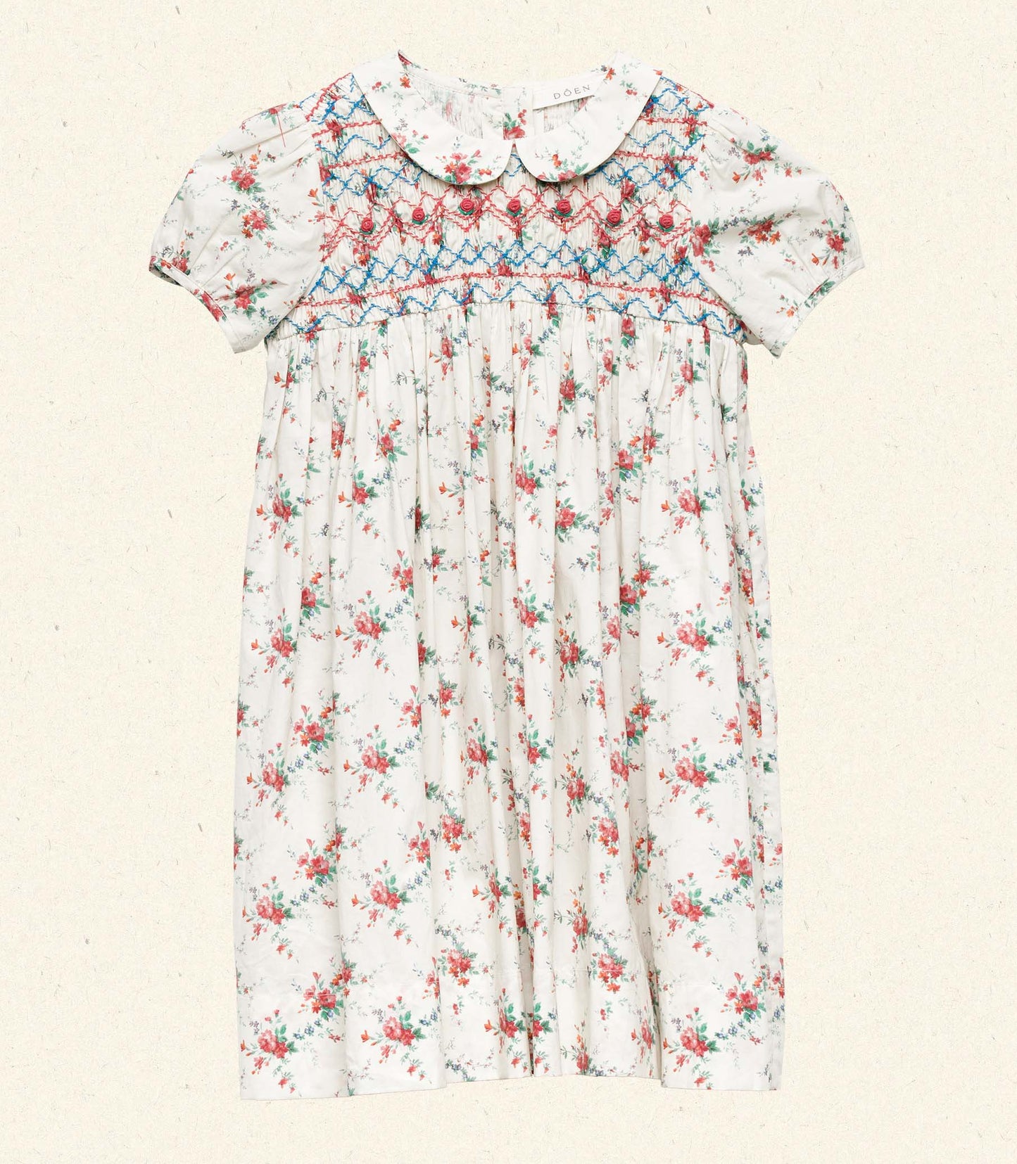 ROSETTE DRESS -- LIBERTY ALESSIA ROSE