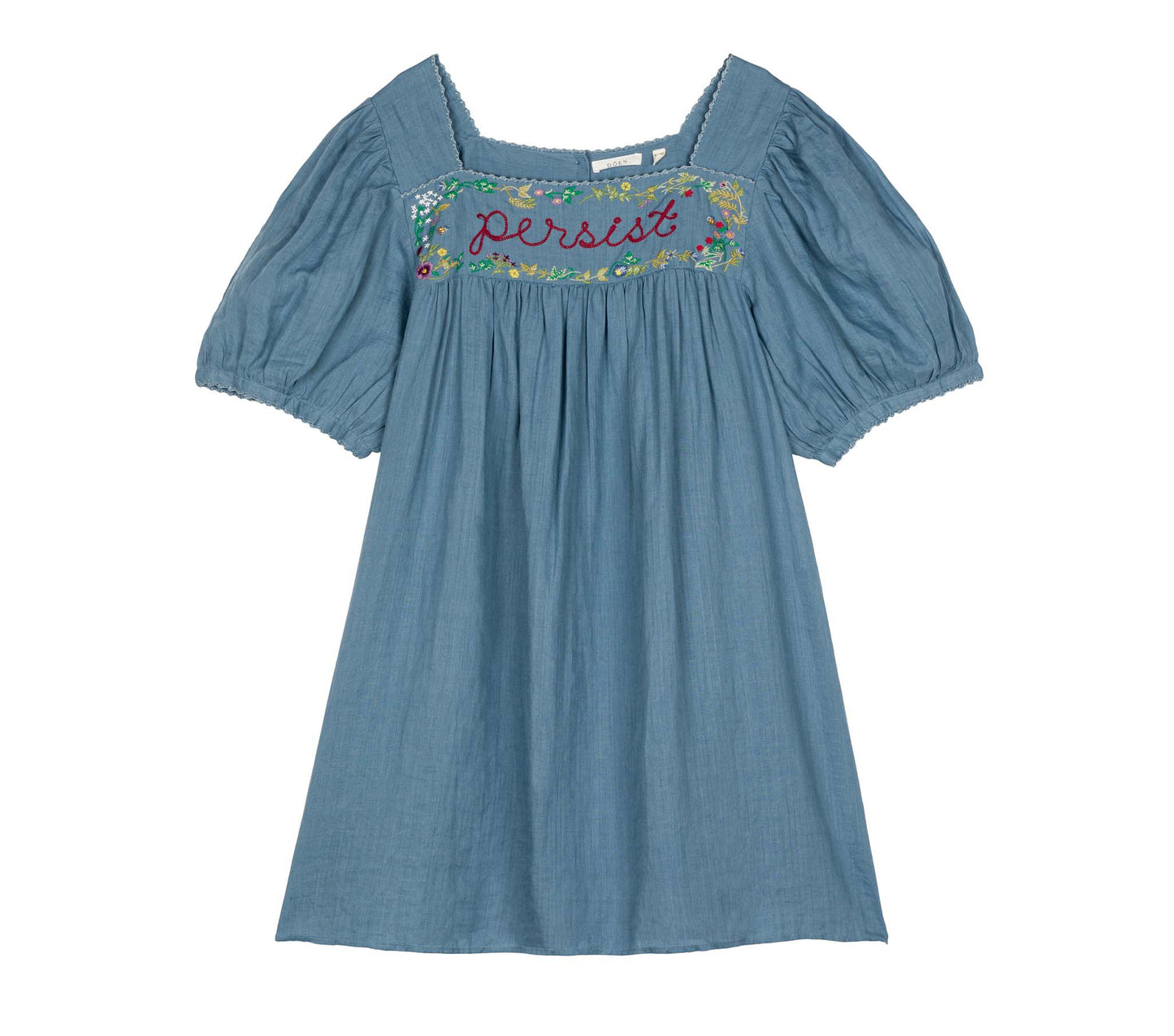 HMD -- MICA DRESS -- MEDALLION BLUE