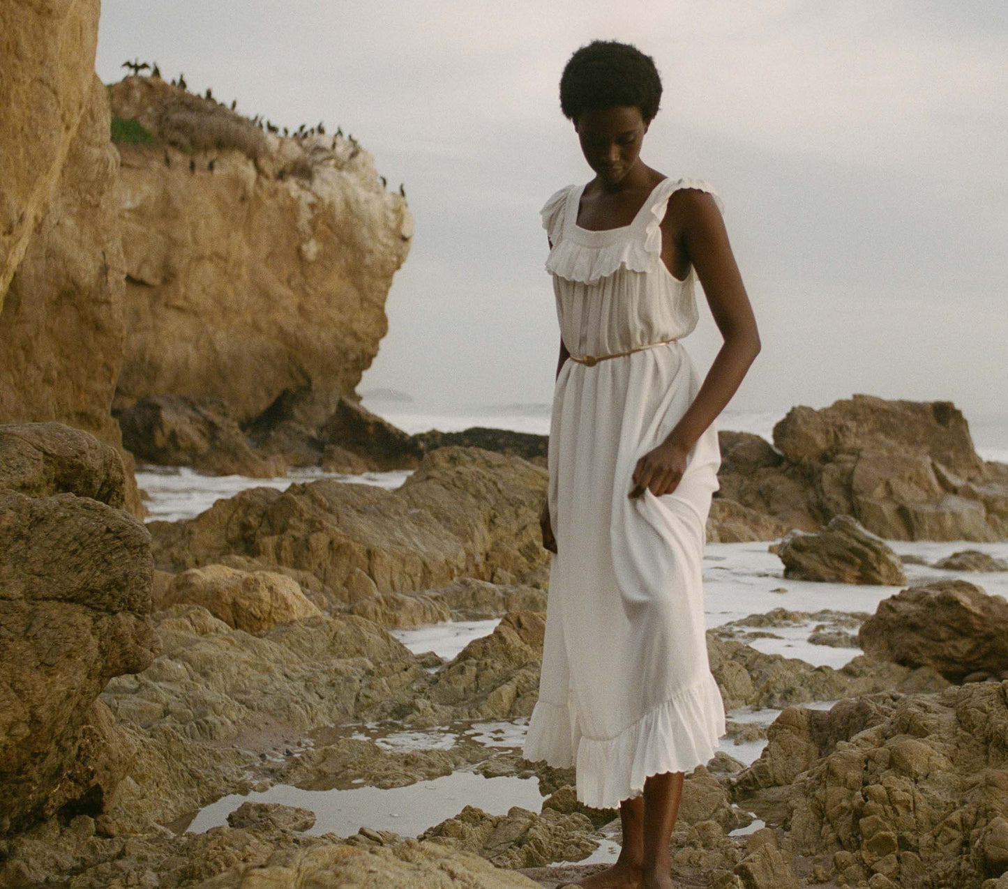 HMD -- SYCAMORE DRESS -- SALT