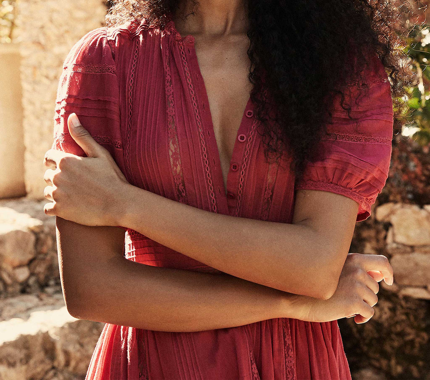 HMD -- VIOLET DRESS -- DARK WINEBERRY