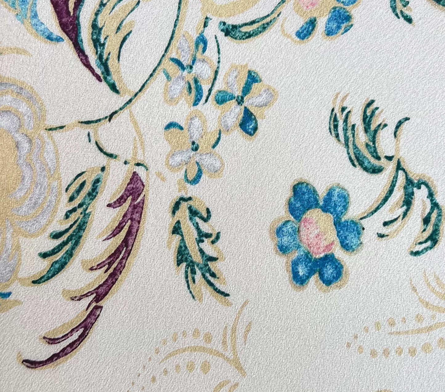 HMD -- ELDORA DRESS -- IVORY HOLLYHOCK HILLS