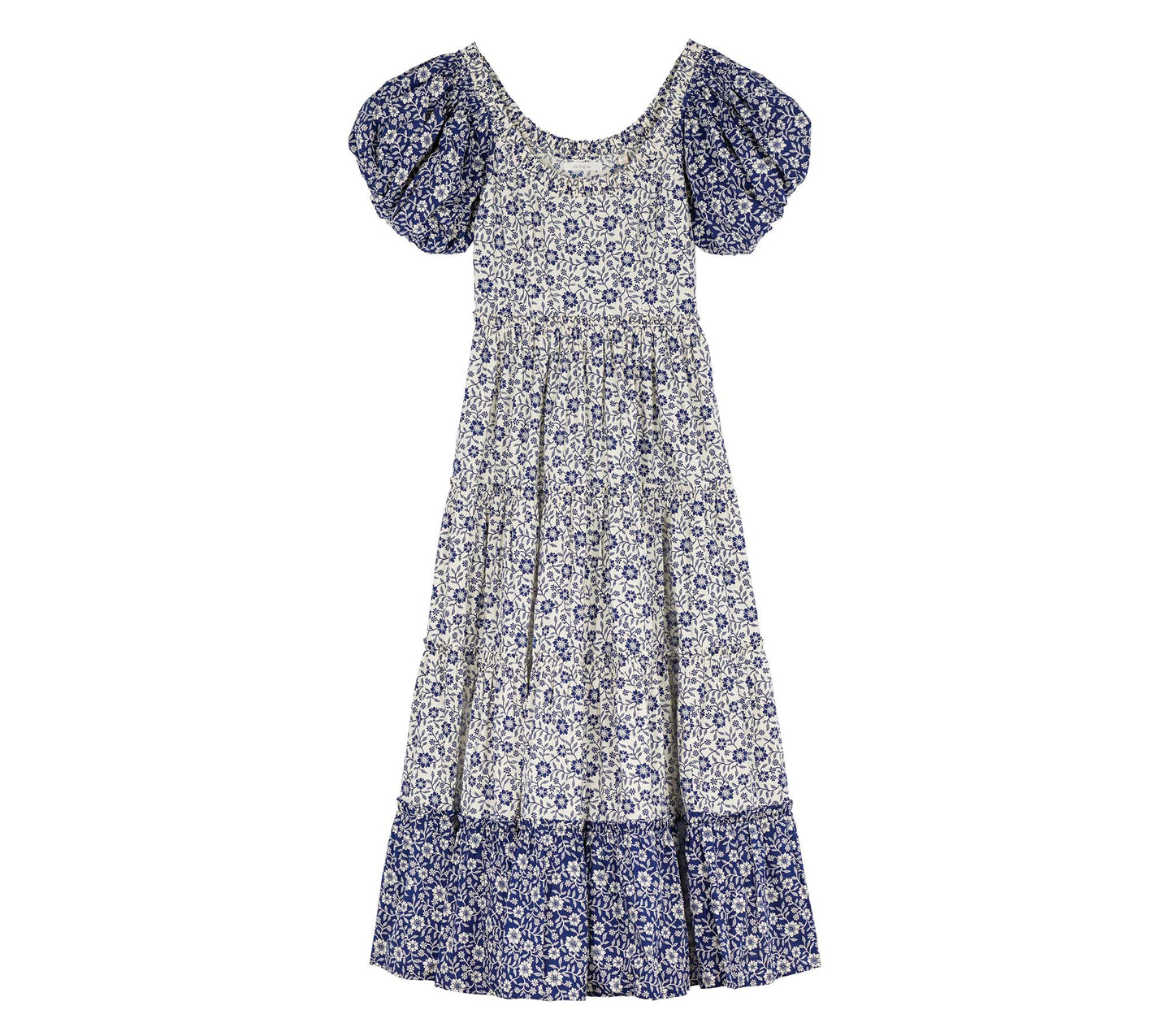 HMD -- SIMONETTA DRESS -- JESSAMINE CALICO PATCHWORK