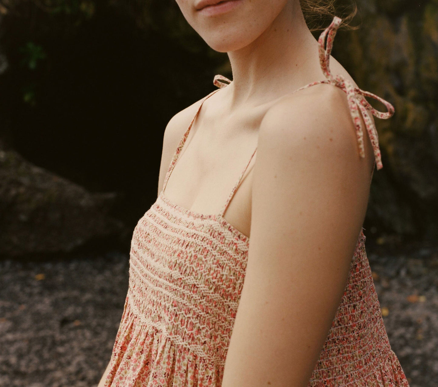 HMD -- PANSY DRESS -- DUSTY PINK