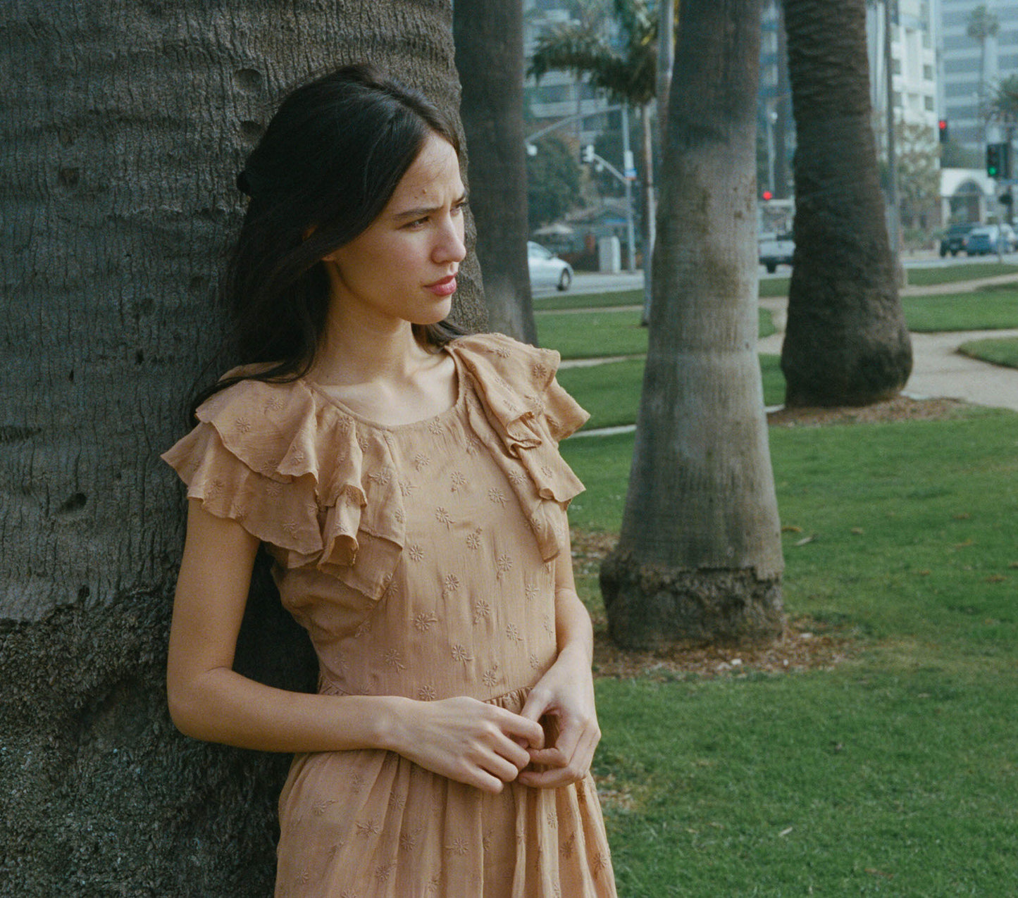 HMD -- FLORA DRESS -- ADOBE