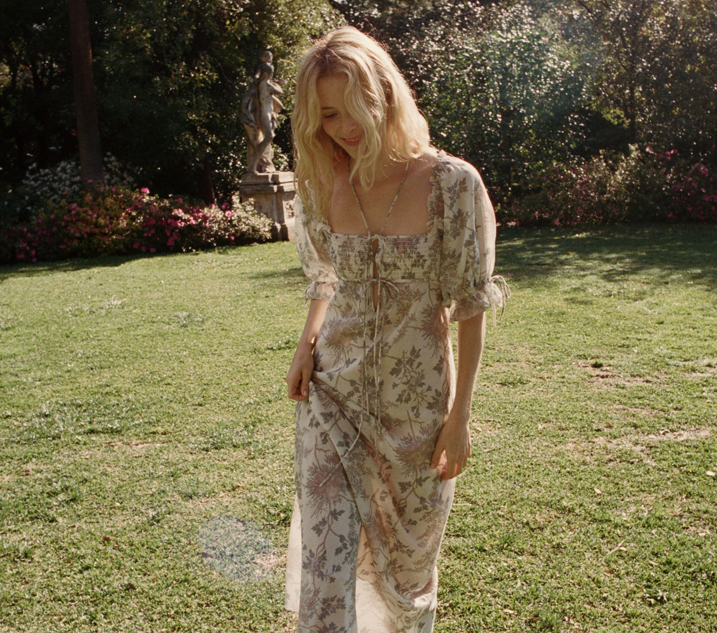 HMD -- VETIVER DRESS -- SALT SUMMER FLORAL