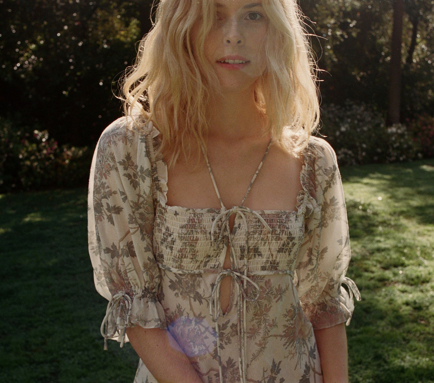 HMD -- VETIVER DRESS -- SALT SUMMER FLORAL