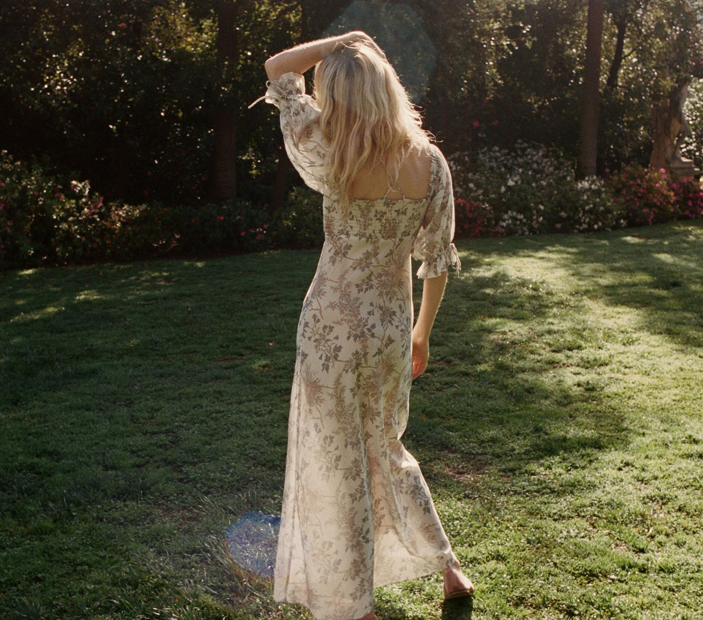 HMD -- VETIVER DRESS -- SALT SUMMER FLORAL