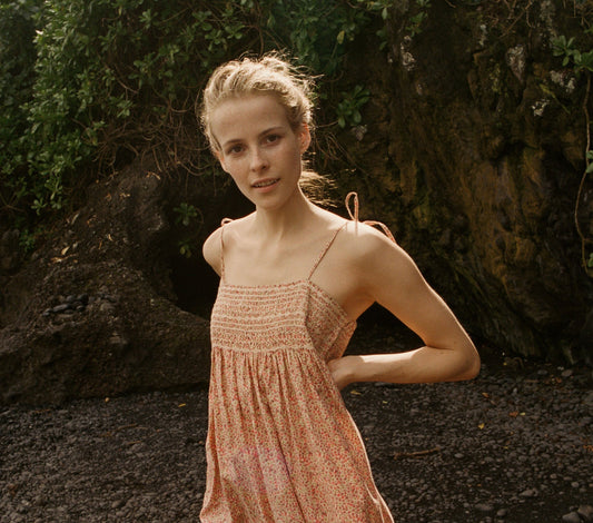 HMD -- PANSY DRESS -- DUSTY PINK