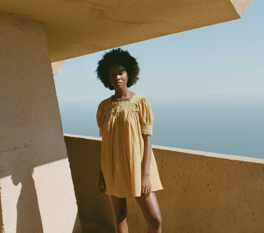 HMD -- NAVAN DRESS -- WHEAT