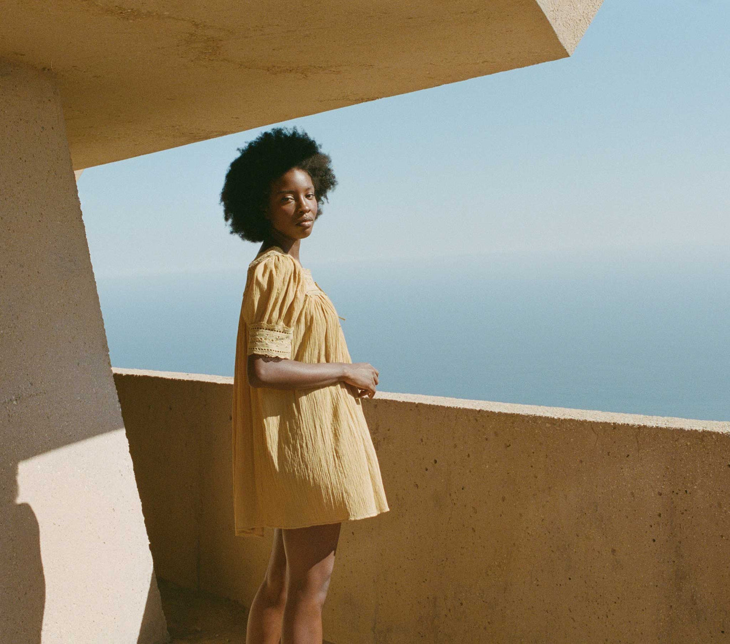 HMD -- NAVAN DRESS -- WHEAT