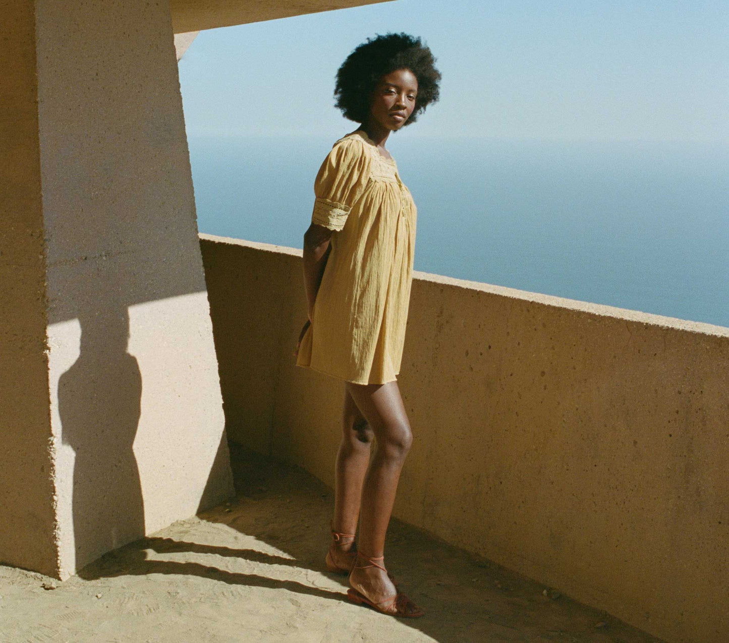 HMD -- NAVAN DRESS -- WHEAT