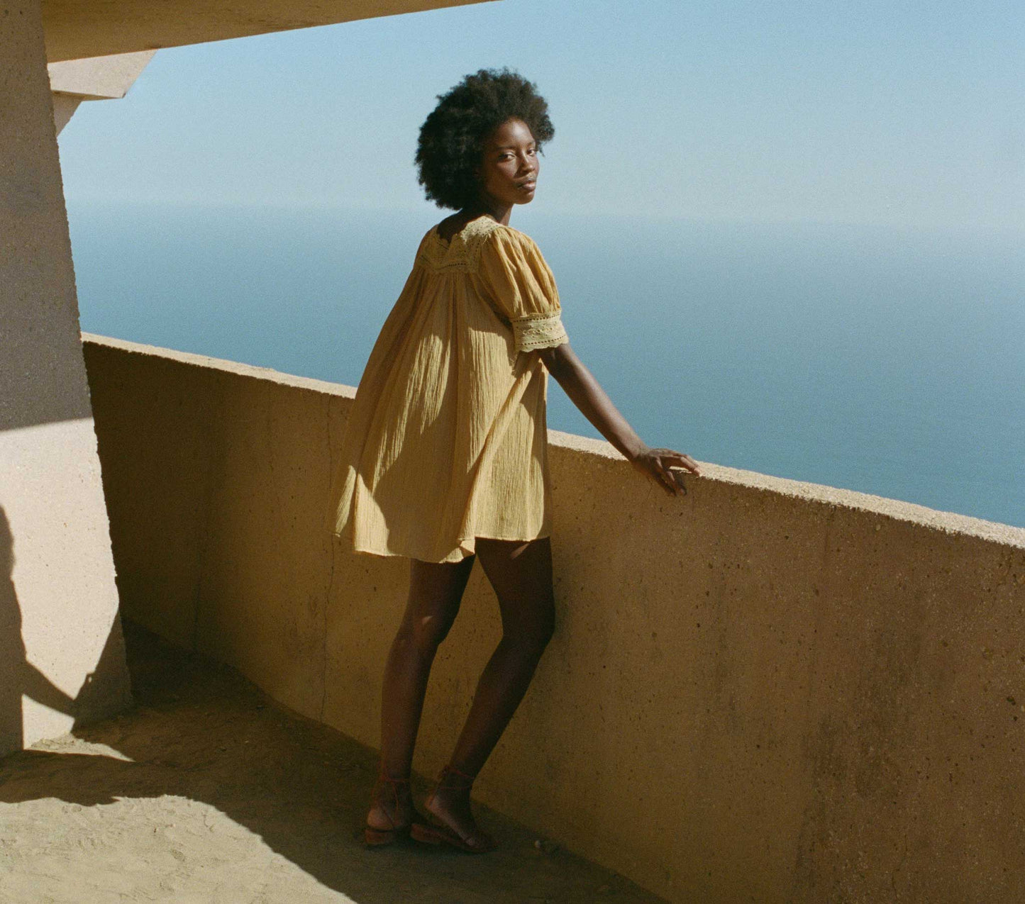 HMD -- NAVAN DRESS -- WHEAT