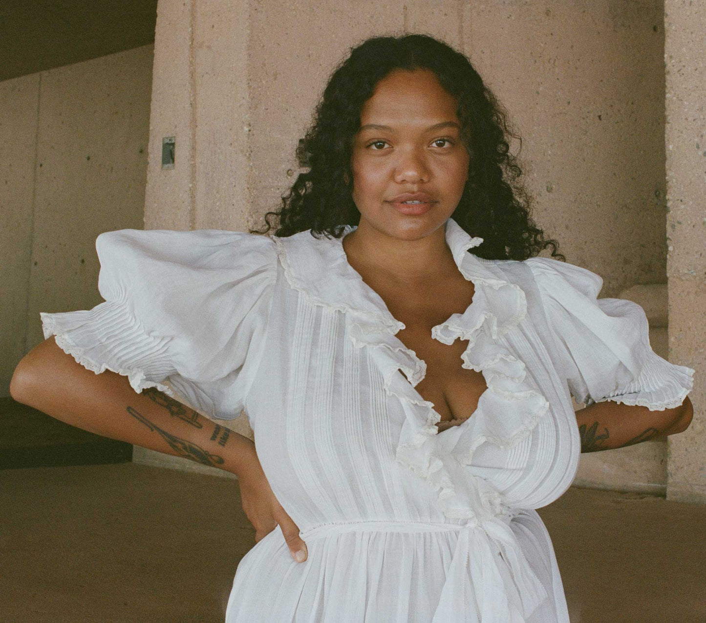 HMD -- SORAYA DRESS -- SALT