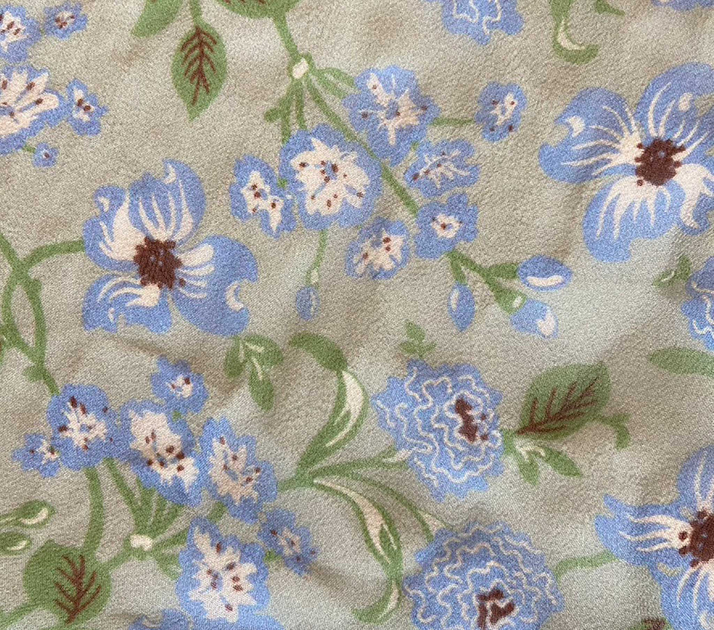 HMD -- MIRA DRESS -- GREEN STRAWBERRY MOON FLORAL