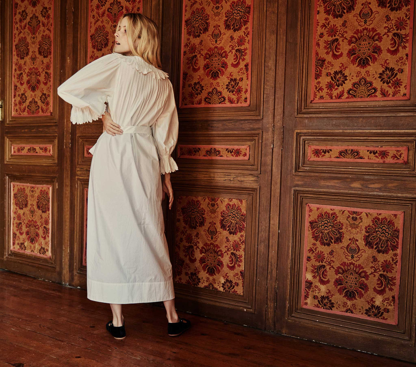 HMD -- HELENA NIGHTGOWN -- POWDER