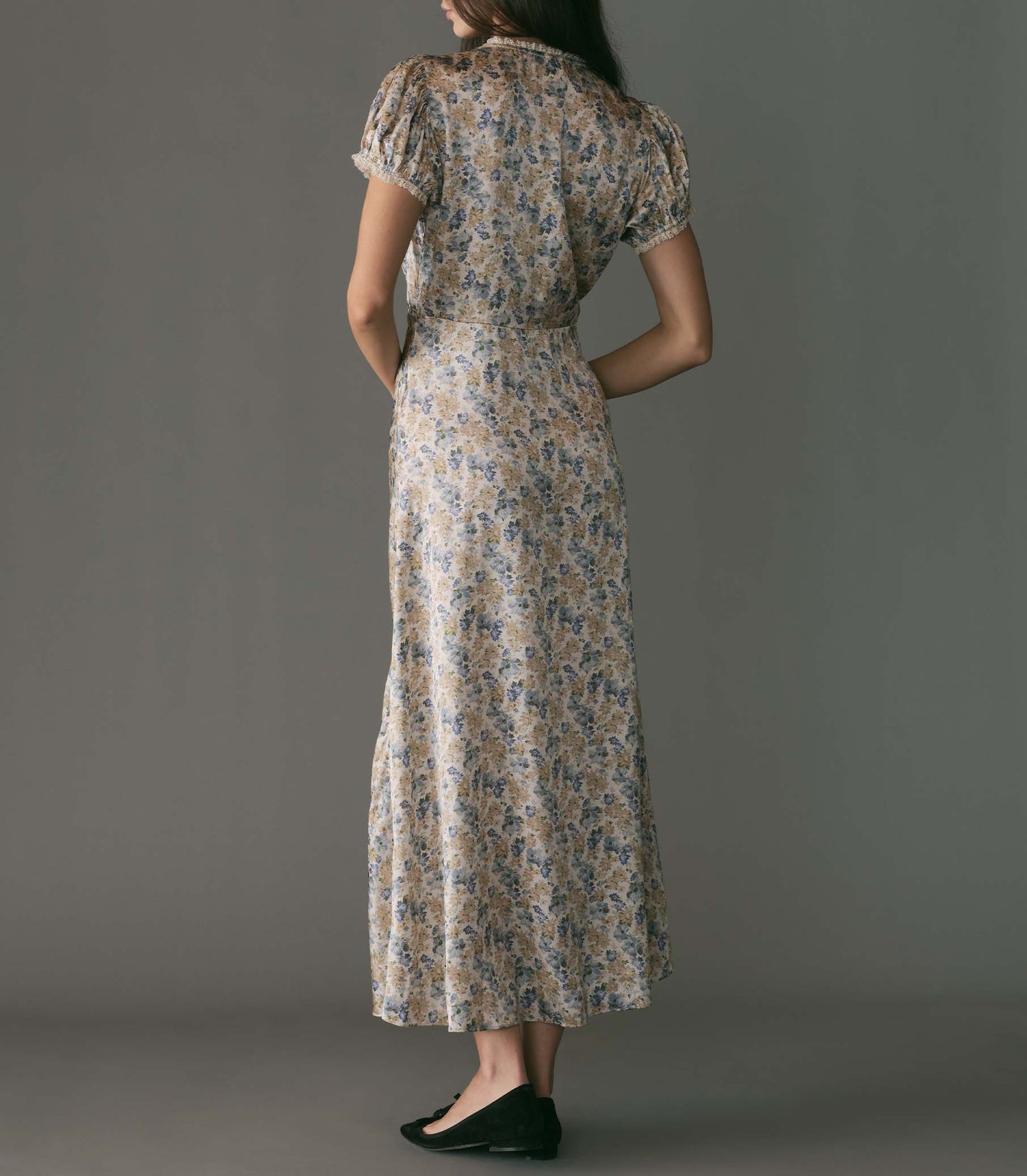 HMD -- CERELIA DRESS -- BLEU WILDFLOWER THICKET