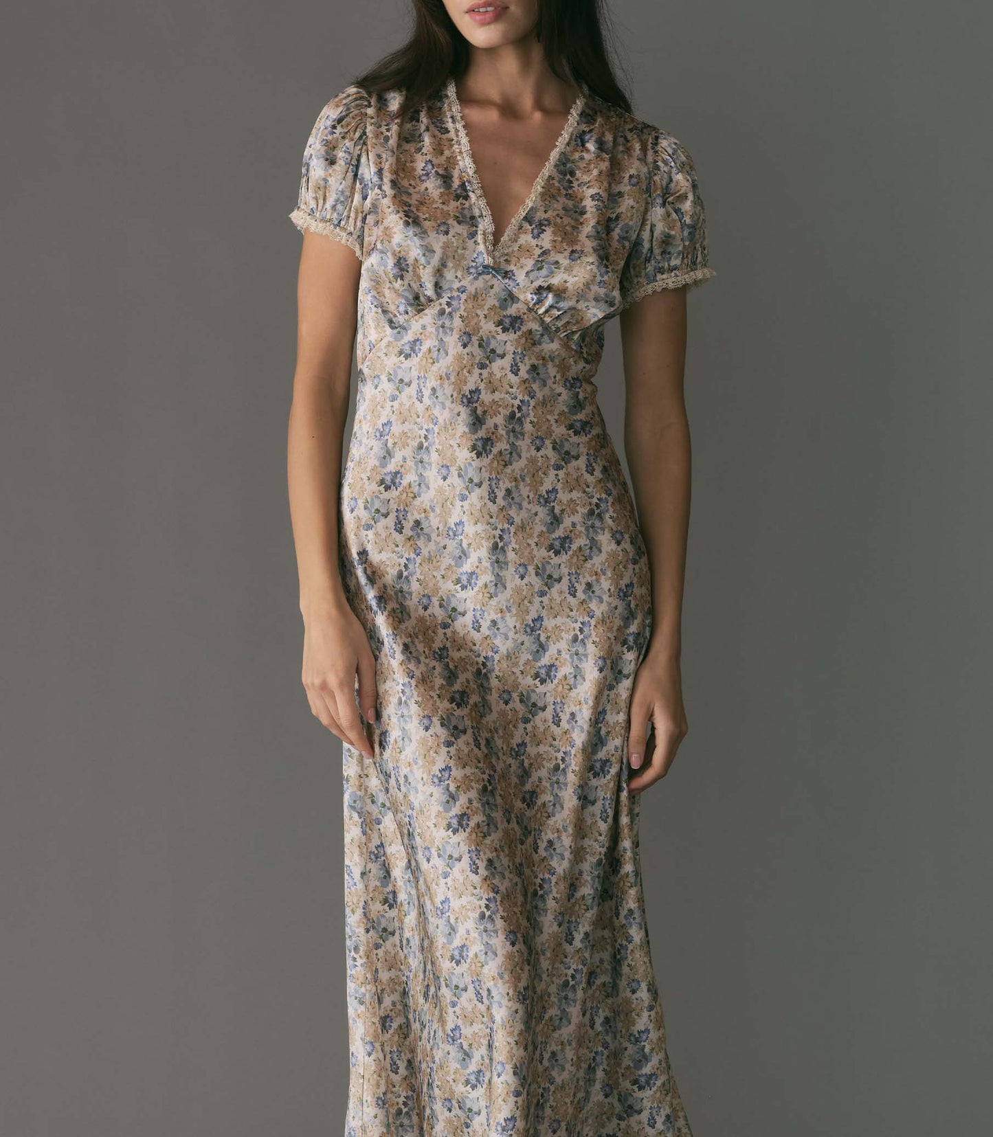 HMD -- CERELIA DRESS -- BLEU WILDFLOWER THICKET