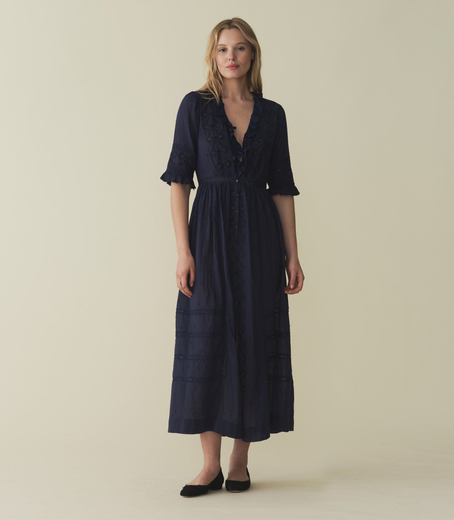 HMD -- ROSABELLA DRESS -- ADRIATIC