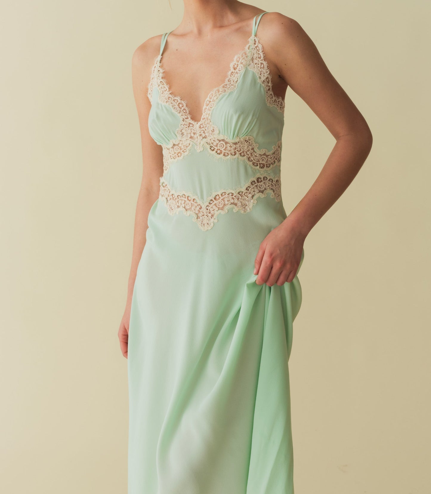 HMD -- VENUS DRESS -- CREME DE MENTHE