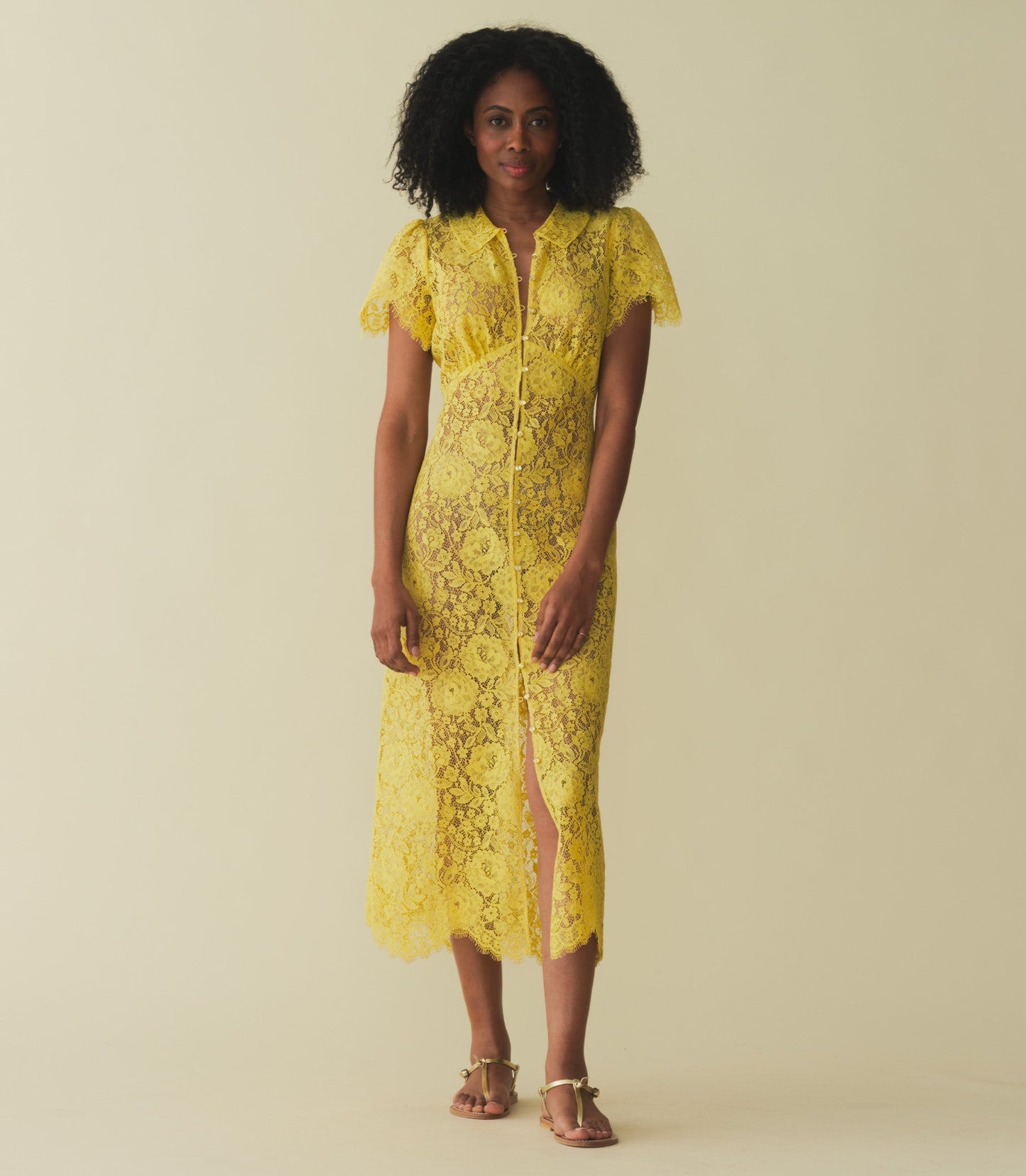HMD -- SOHANA DRESS -- DAFFODIL YELLOW