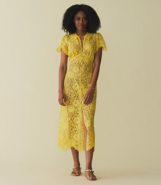 HMD -- SOHANA DRESS -- DAFFODIL YELLOW