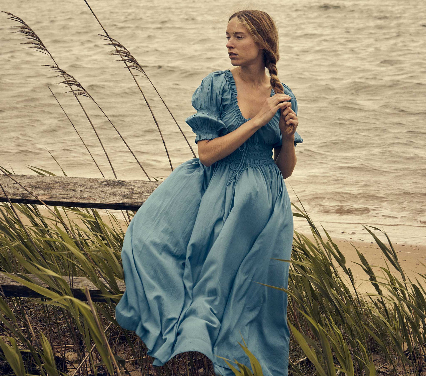 HMD -- ISCHIA DRESS -- MEDALLION BLUE