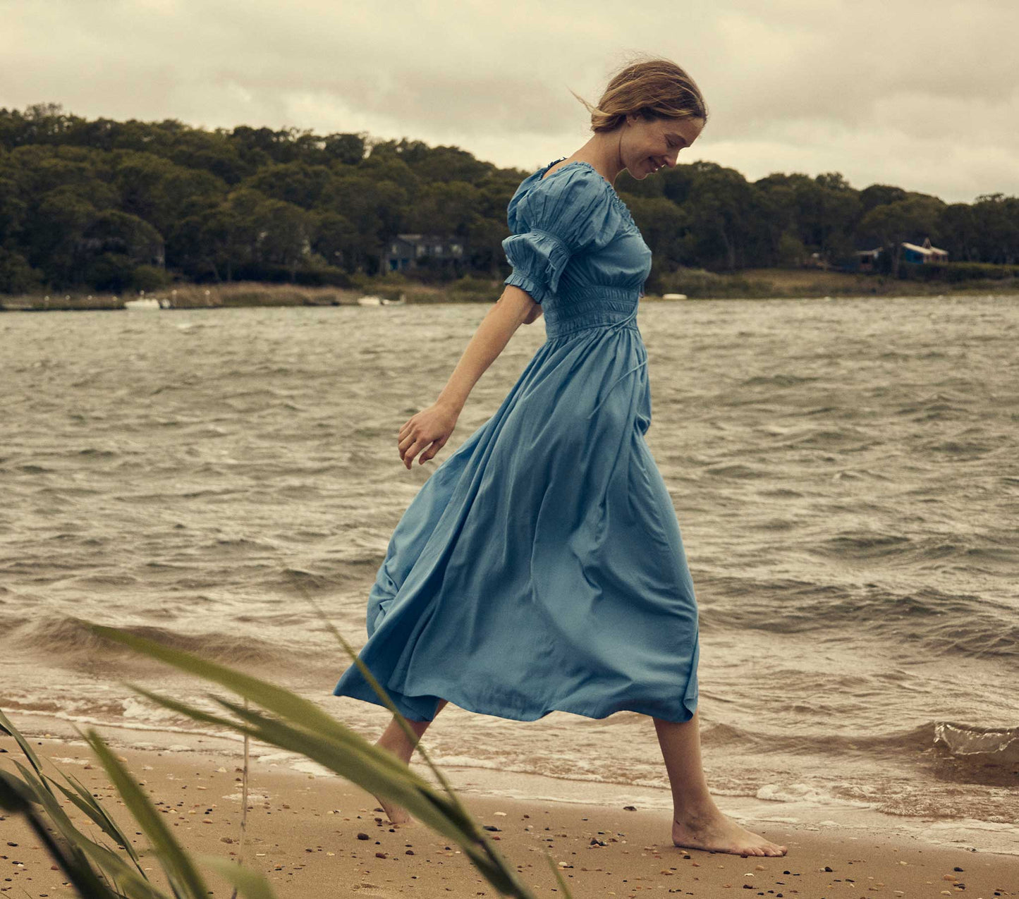 HMD -- ISCHIA DRESS -- MEDALLION BLUE