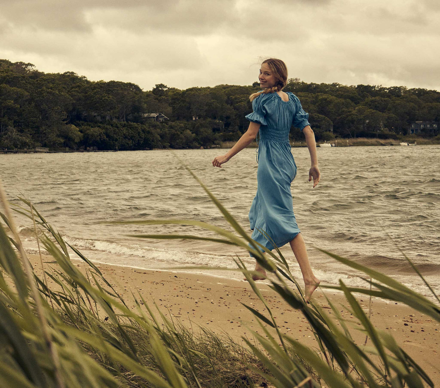 HMD -- ISCHIA DRESS -- MEDALLION BLUE