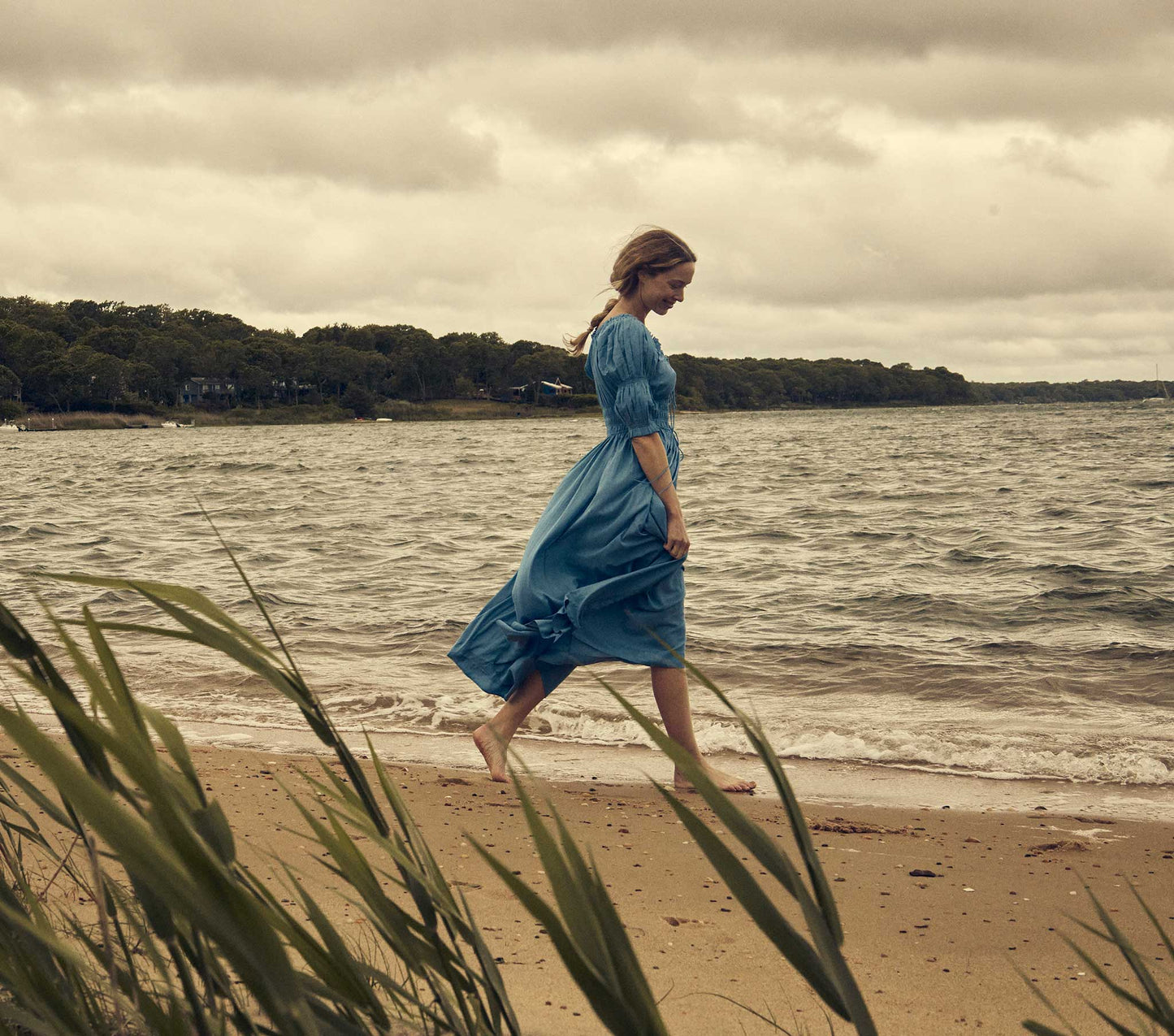 HMD -- ISCHIA DRESS -- MEDALLION BLUE