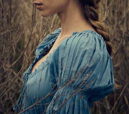 HMD -- ISCHIA DRESS -- MEDALLION BLUE