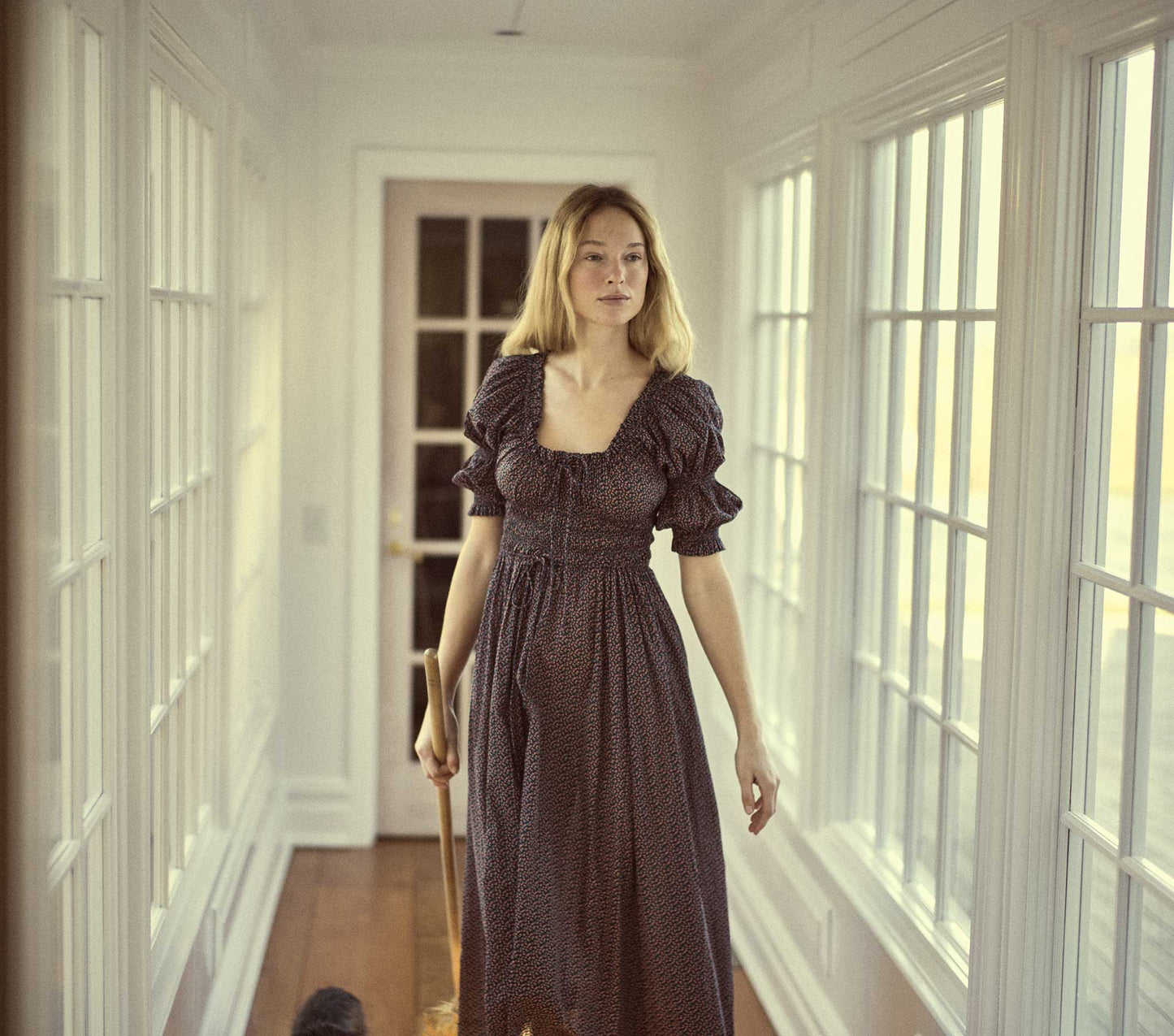 HMD -- ISCHIA DRESS -- NAVY BISOU FLORAL