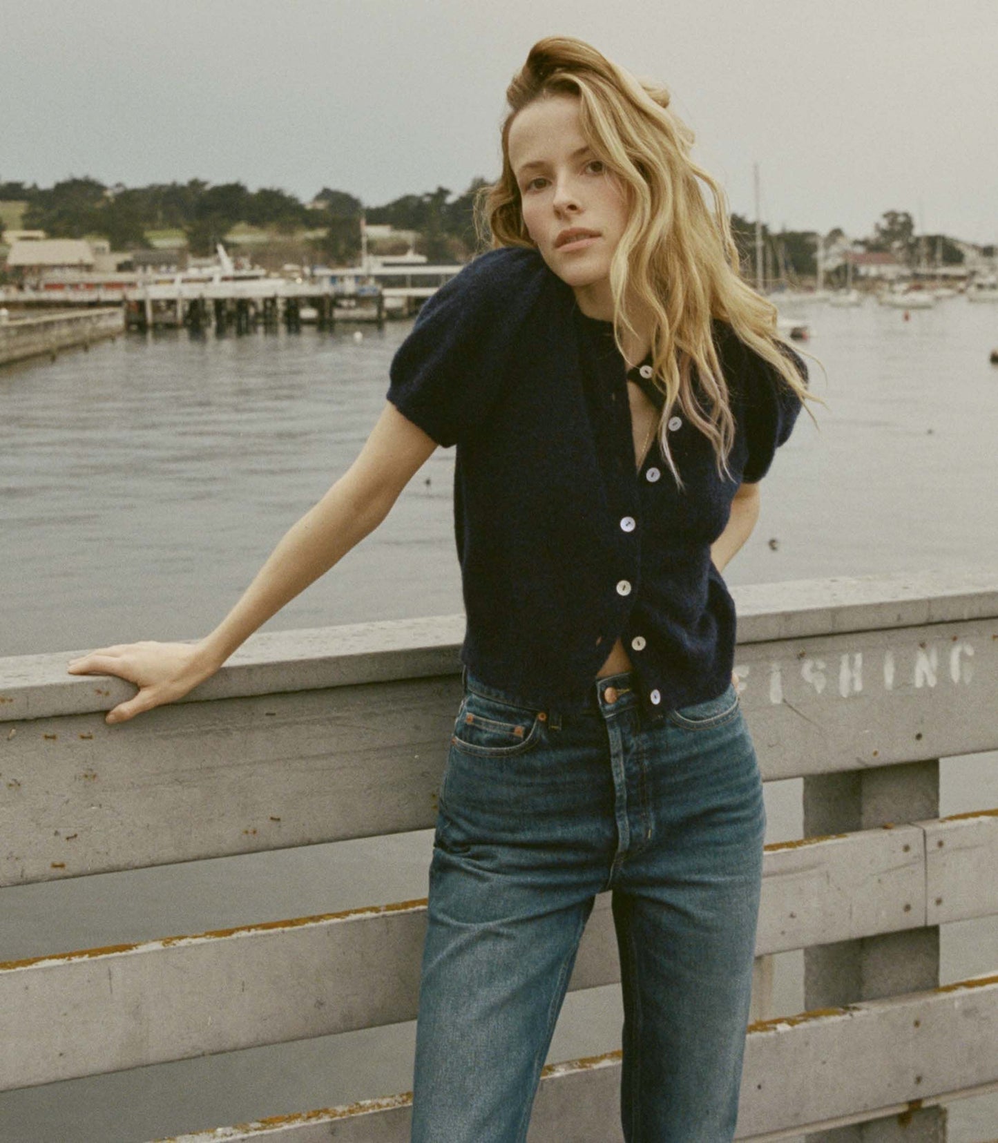 HMD -- ANISA CARDIGAN -- NAVY