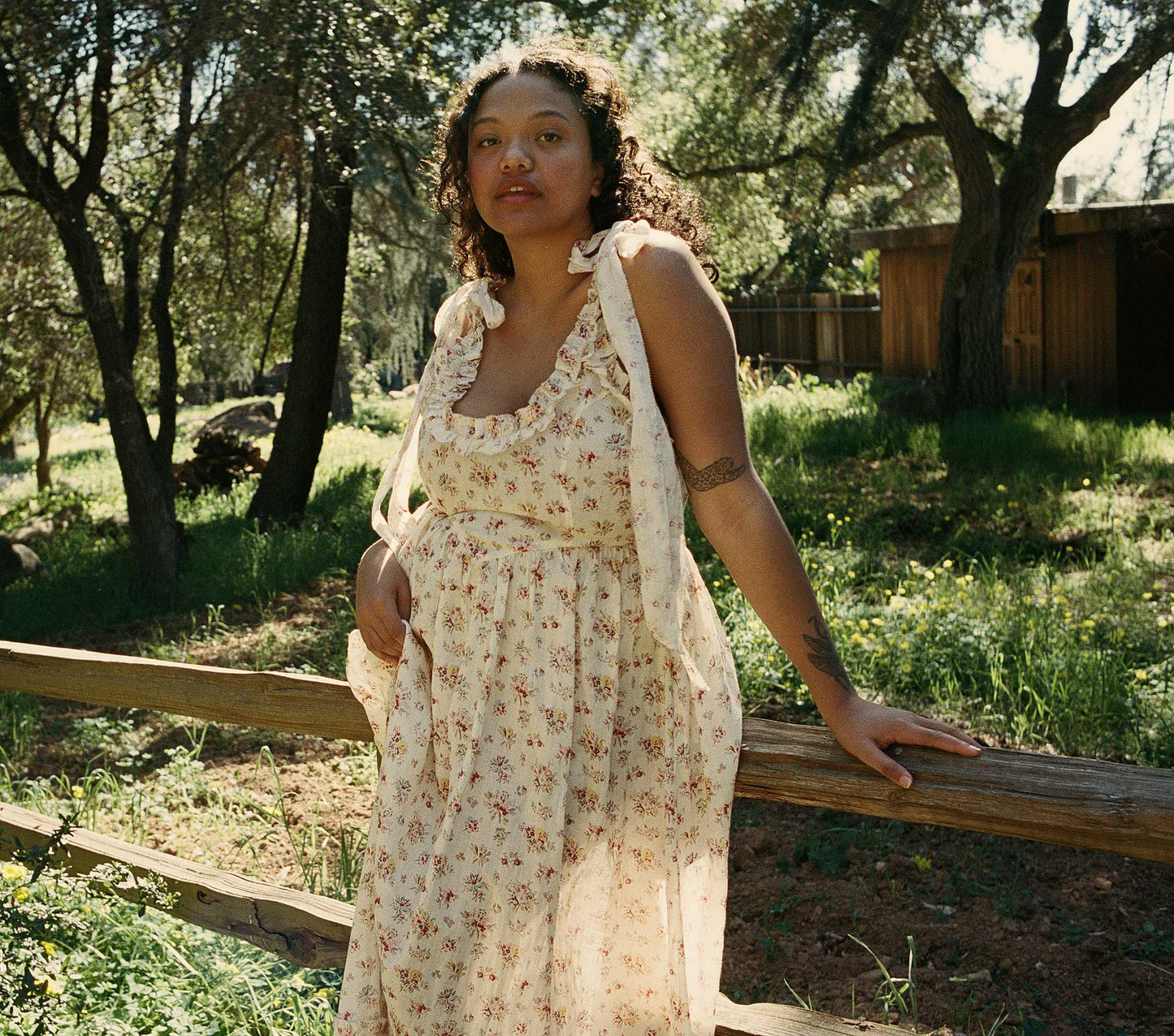 HMD -- ONDINE DRESS -- TUILERIES BLOOMS