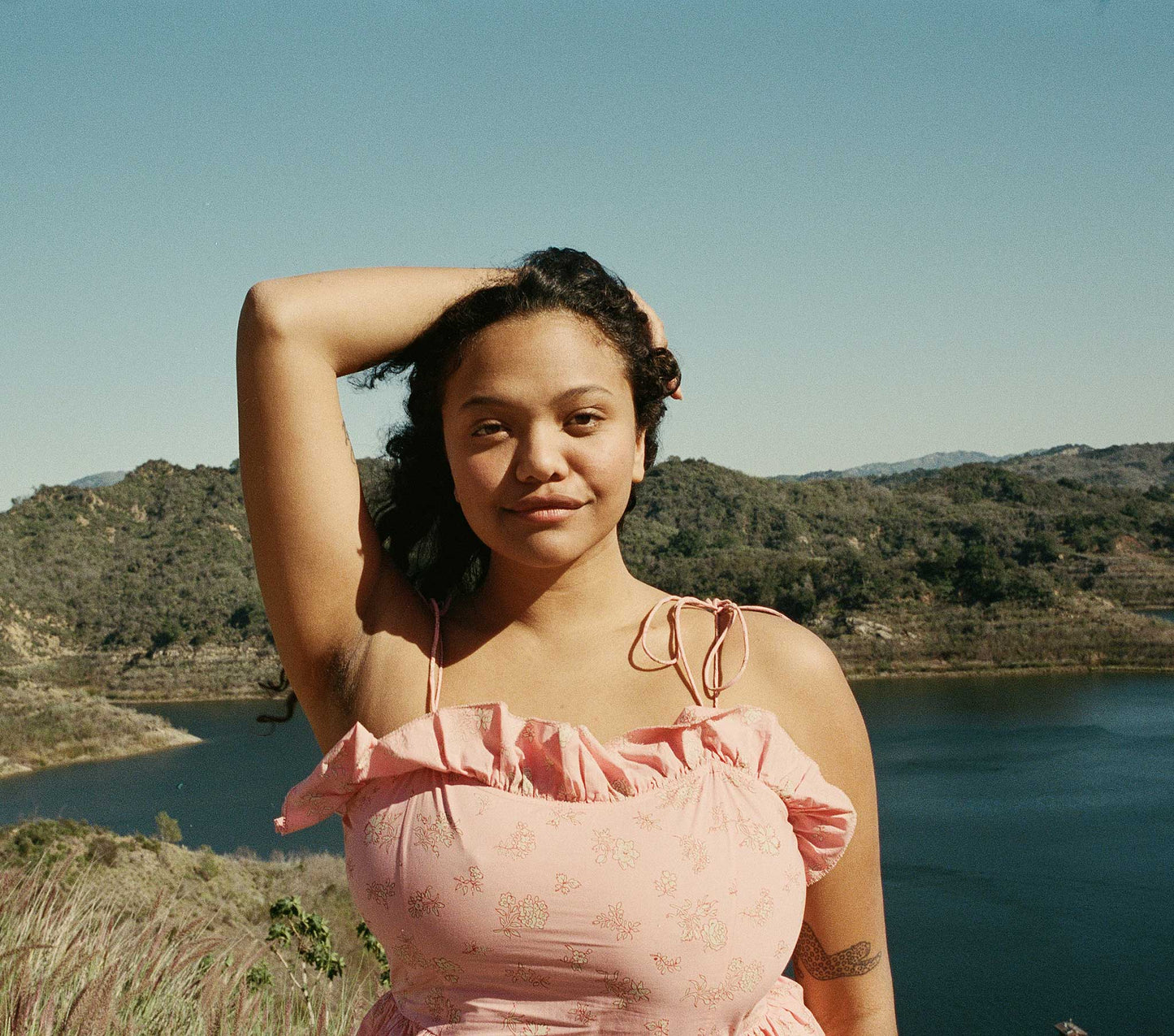 HMD -- WENDELIN DRESS -- PINK BOUTON DE ROSE